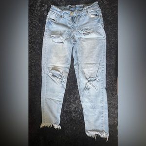 Black Label Acid Wash Jeans